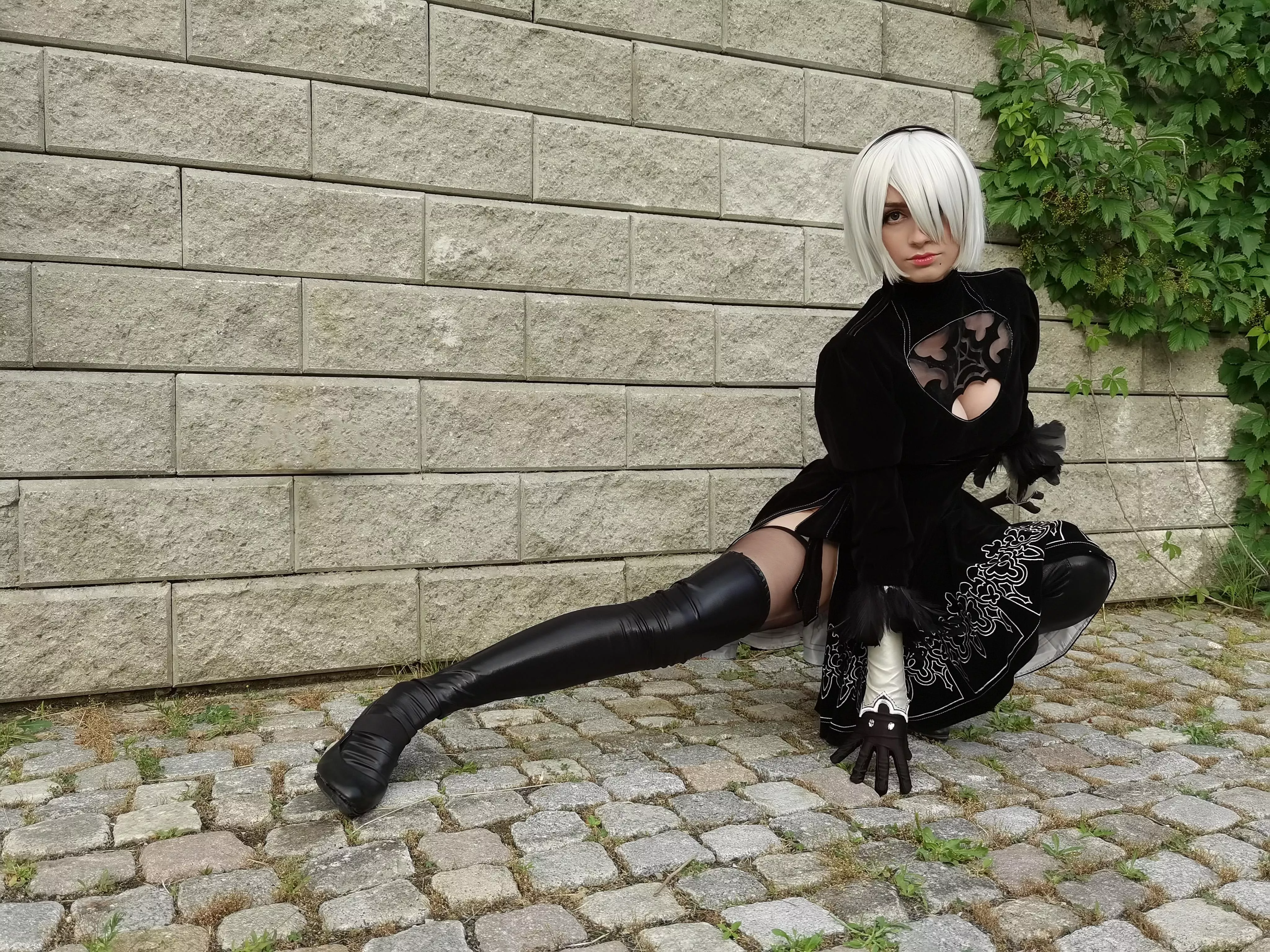 Me (Liliah_cosplay) as 2B from NieR:Automata