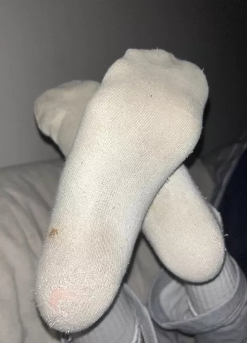 My 19yr sweaty socks and feet;)