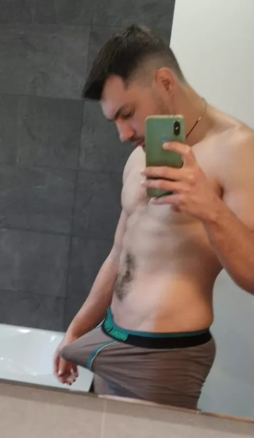 My rock hard bulge for your enjoyment