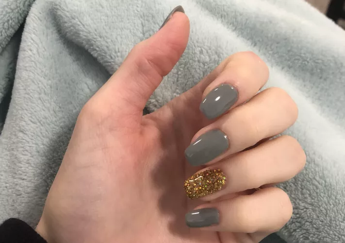 new, simple but I like the glitter