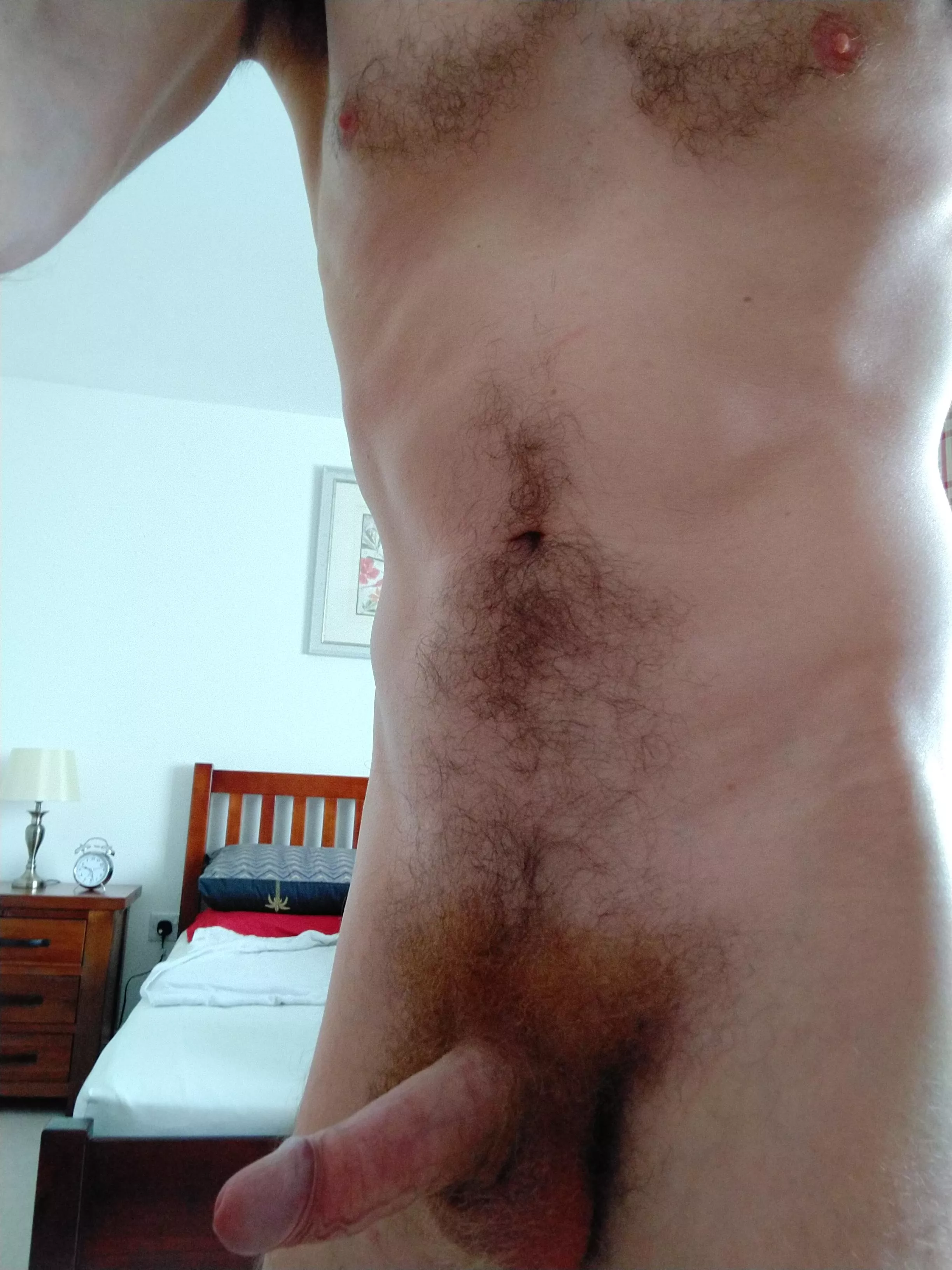 Not as much chest hair as I would like..