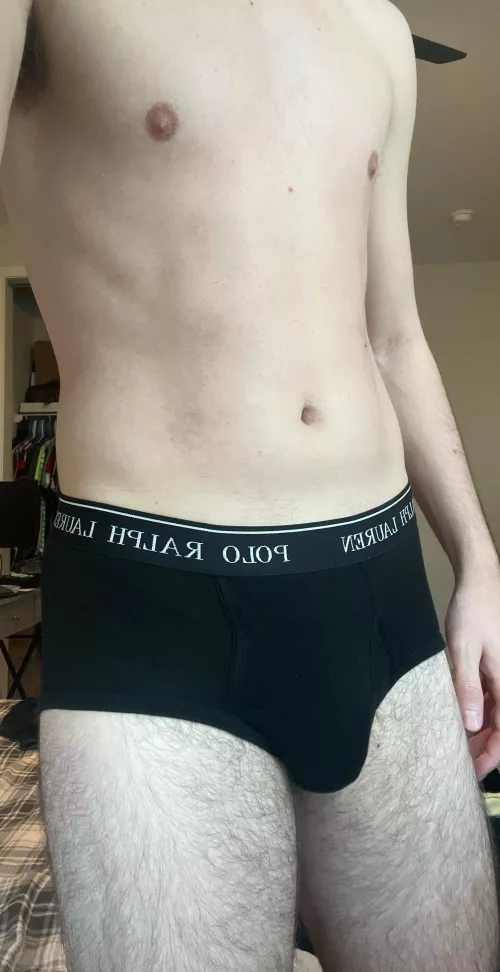 Nothing beats clean briefs after a shower.