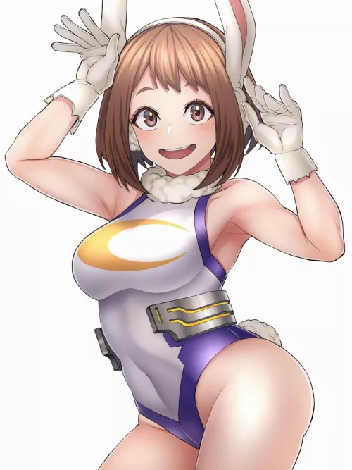 Ochako in mirkos outfit (kobaji)