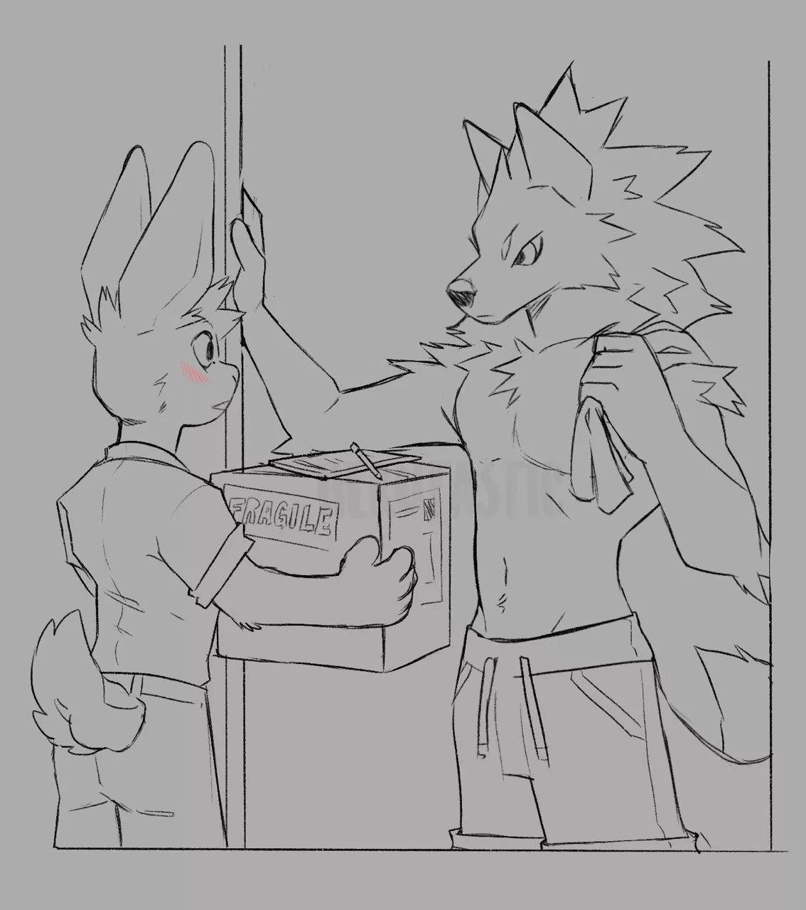 Package delivery! (@herutastic)