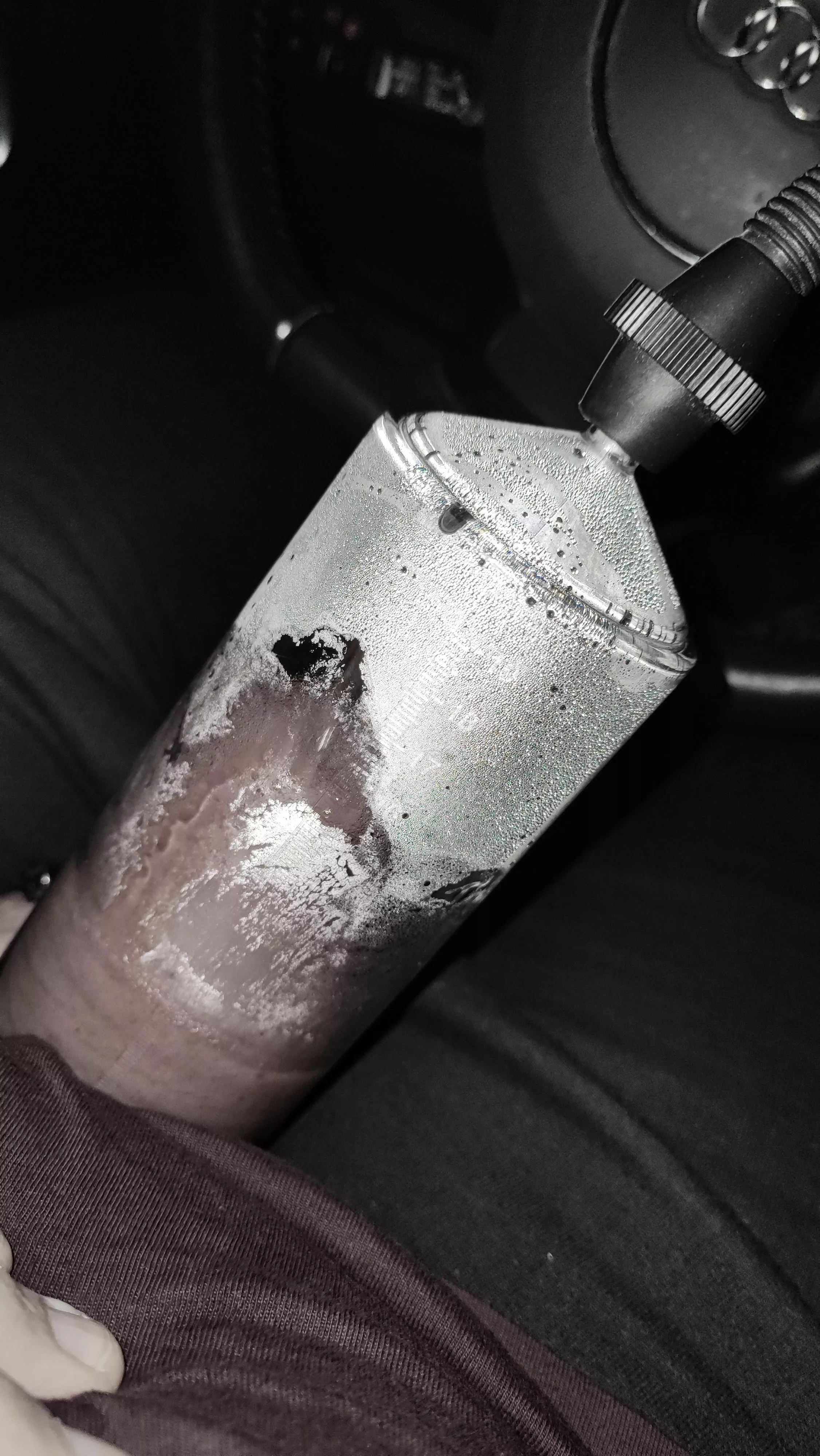 pumping in Car 4:45am. next Stop: Work