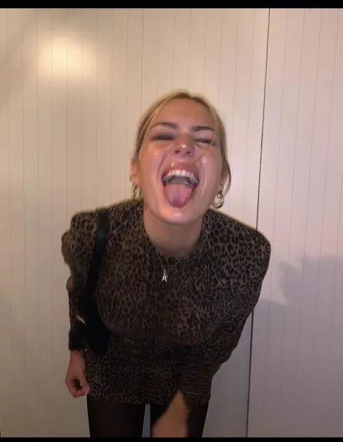 She is waiting for it