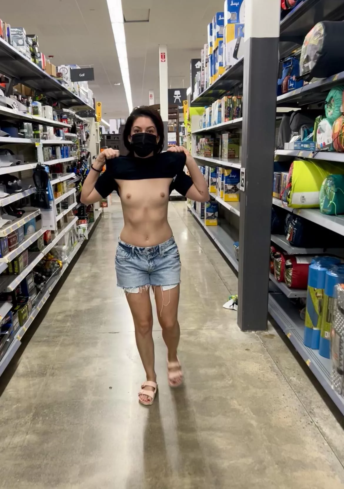 Shopping at Walmart with me is always an adventure! [f]