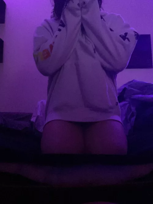 Sitting like a good boy