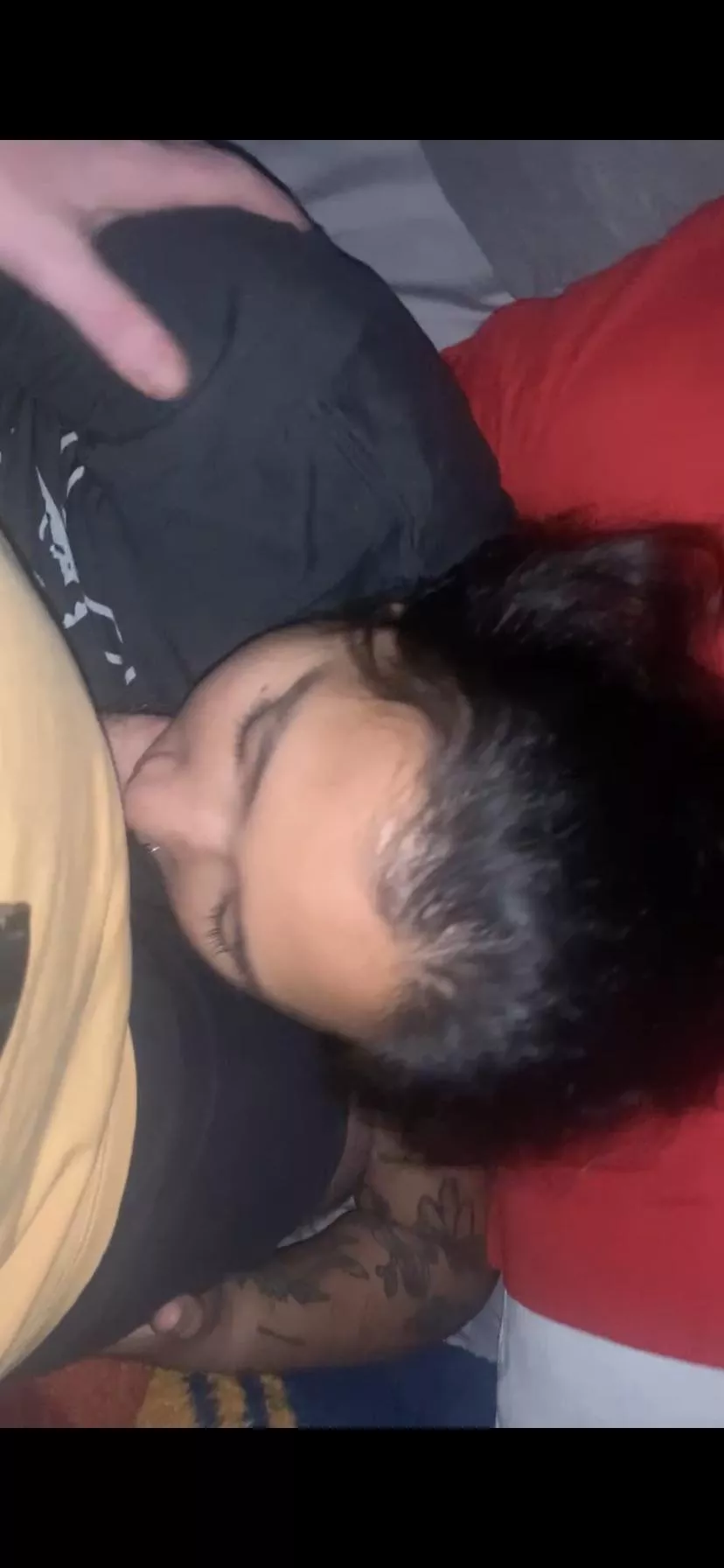 Sucking hubbies dick