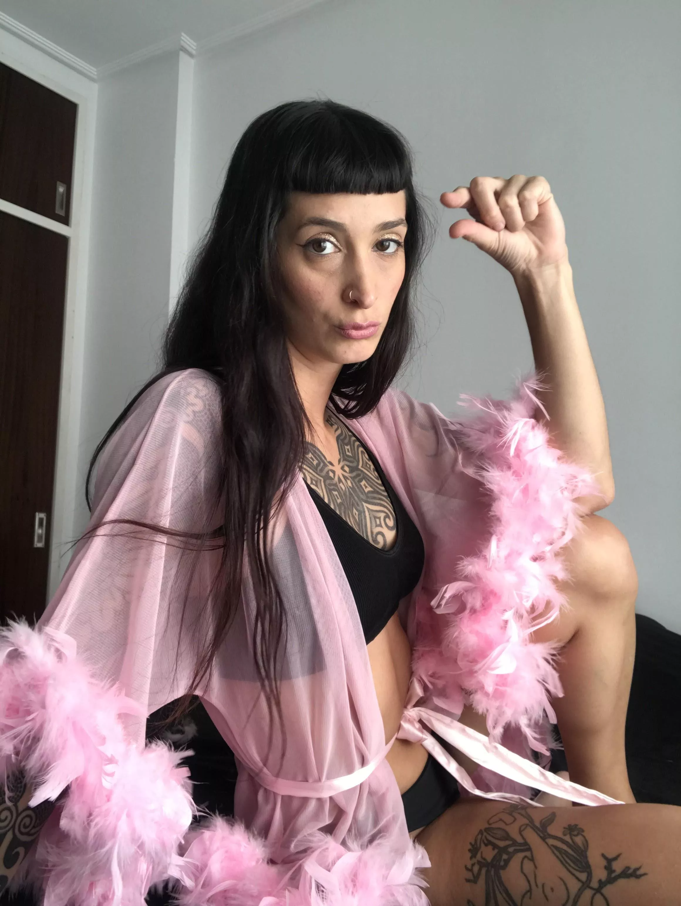 sure your little dick enters between my fingers [Domme]