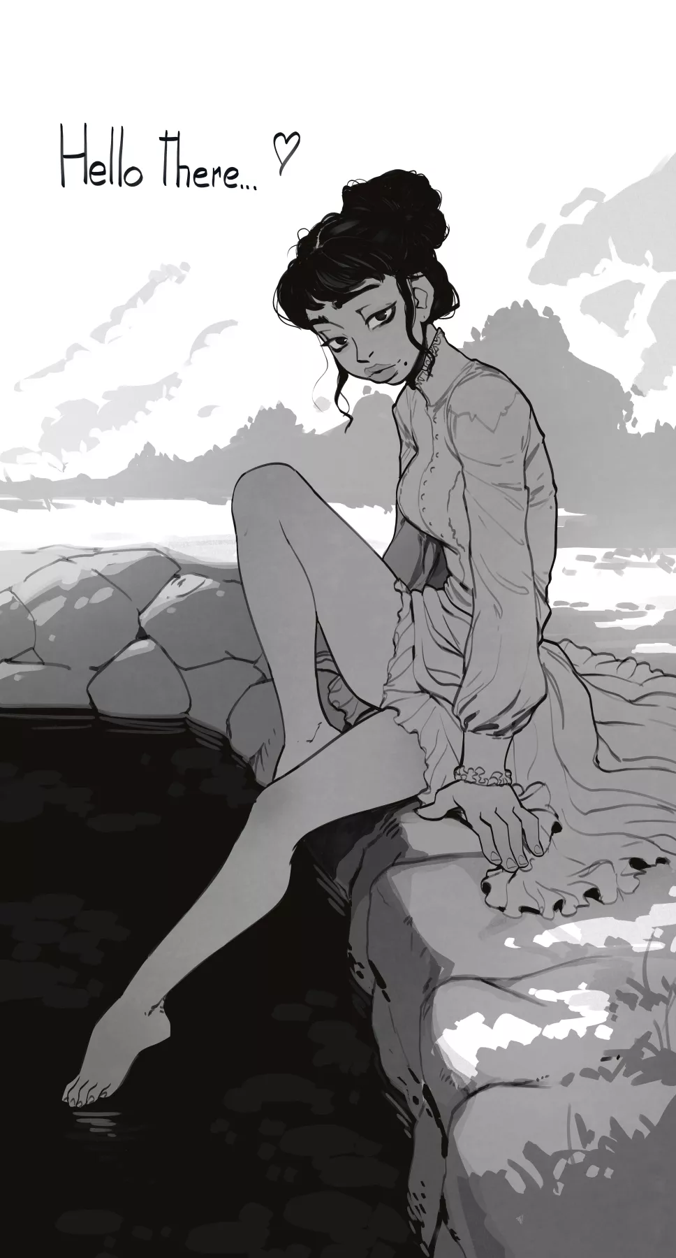 Take a dip with your Waifu