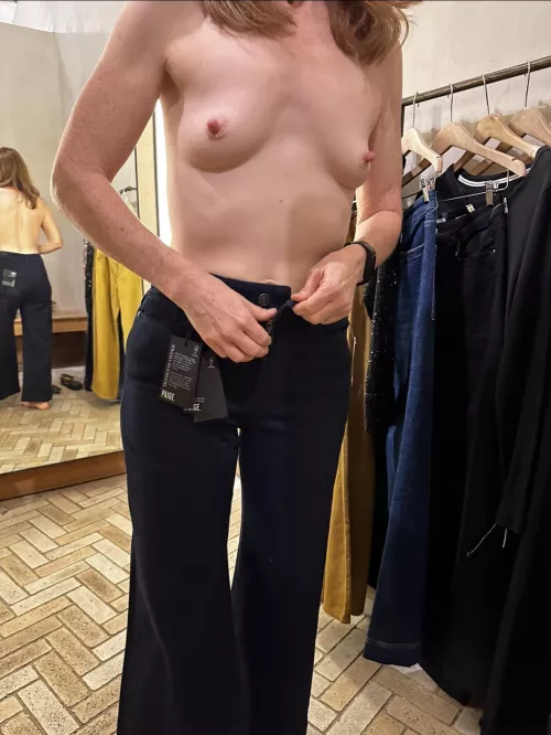 These jeans look great with no top on :)