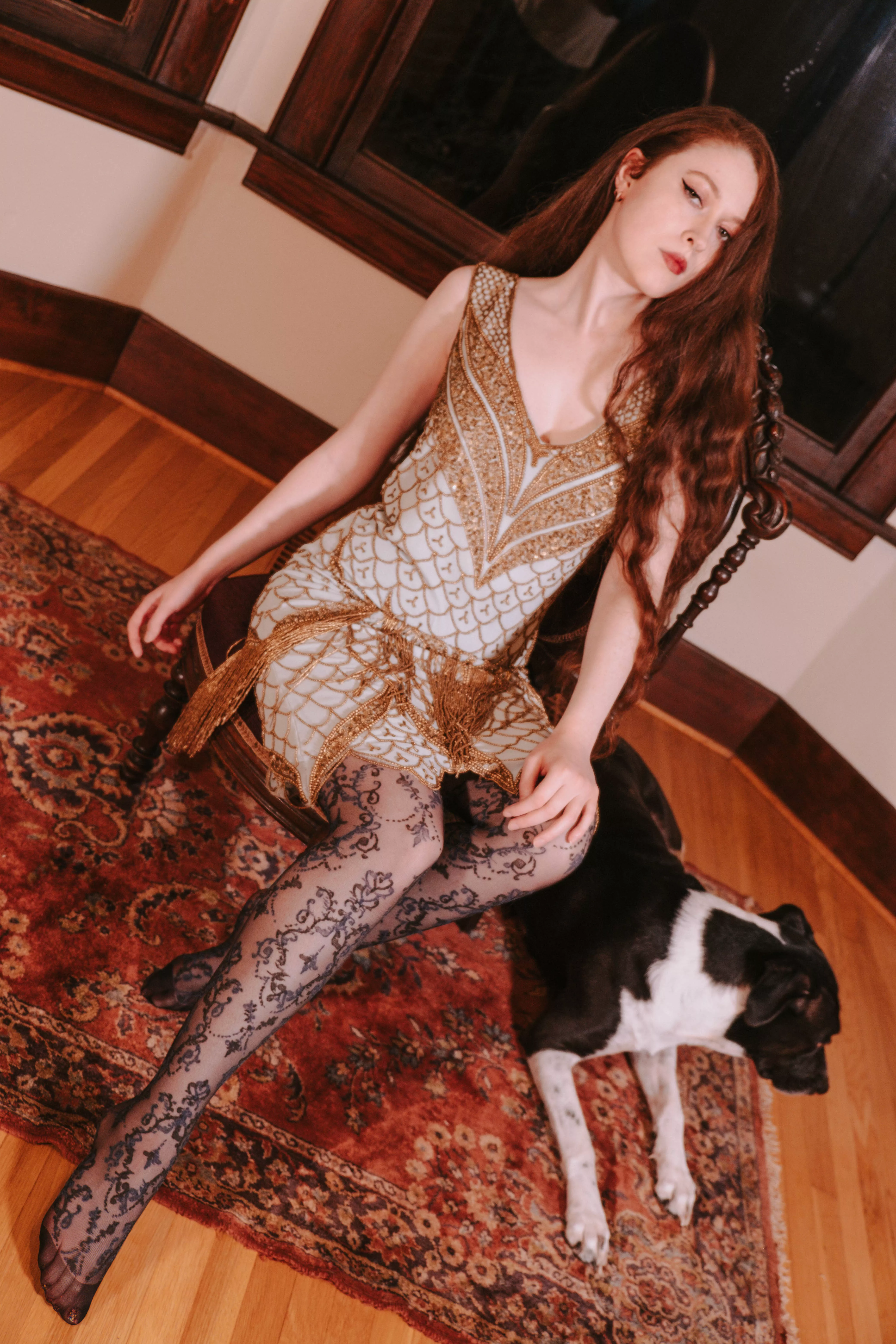 Time traveled to the 1920s, still a slut.