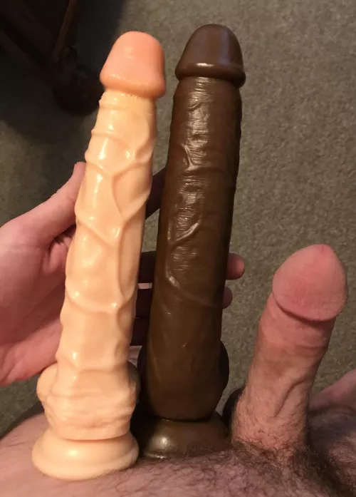 Took both of these monsters balls deep last night 🤤