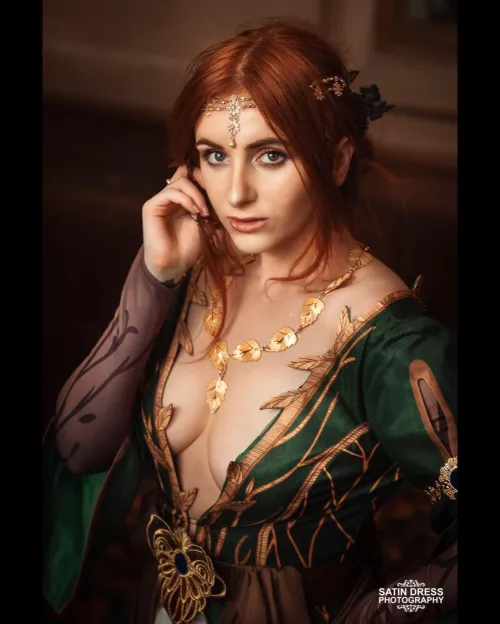Triss Witcher 3 (DLC) Cosplay [self, Amyjay04]