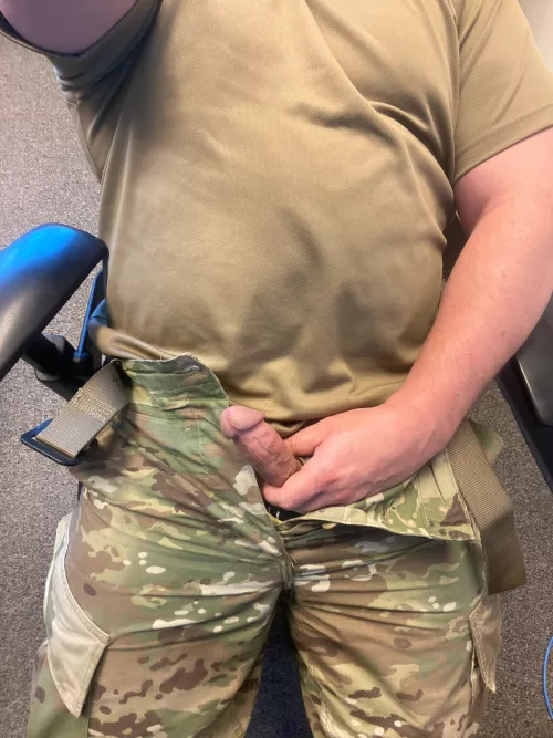 Trying to get out of uniform