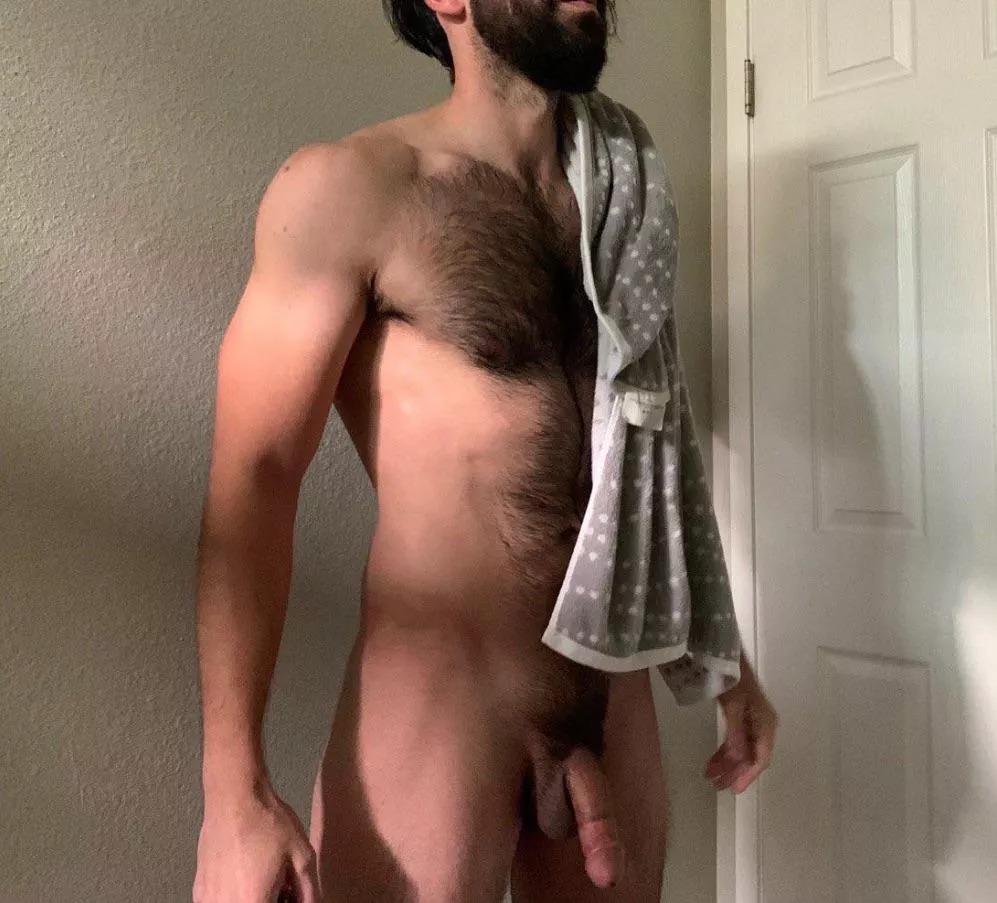 when I have the time, love to let it air dry