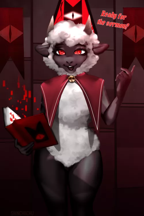 Who else is addicted to Cult of The Lamb? [Art by me, Shinchiichu]