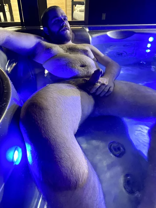 Who’s getting naked in the hot tub with me?