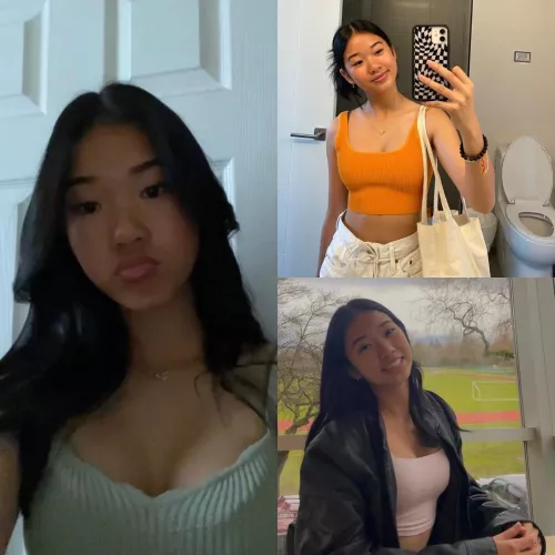 Would you guys touch and squeeze her hot body?