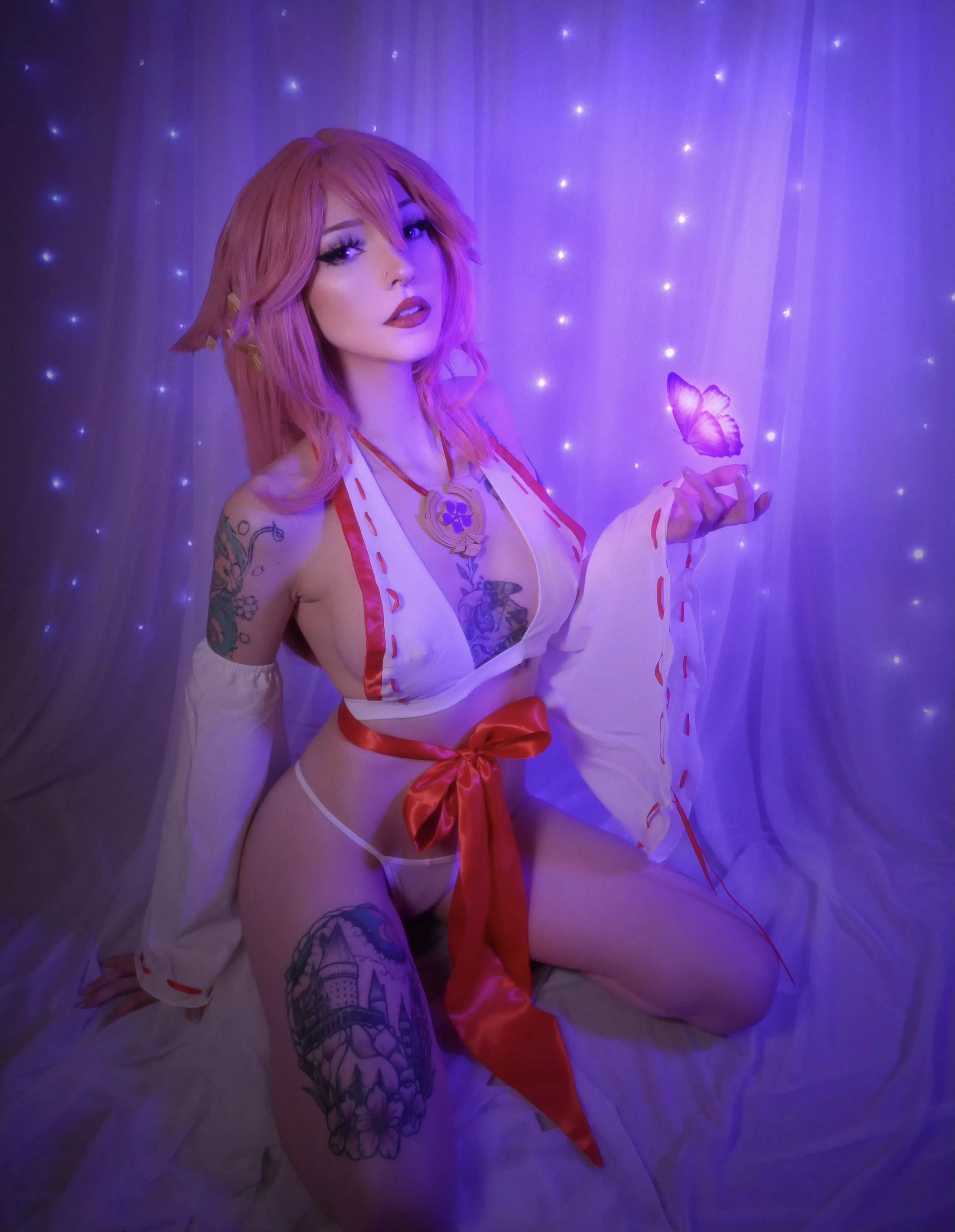 Yae Miko (Genshin Impact) by owlicats 🌸