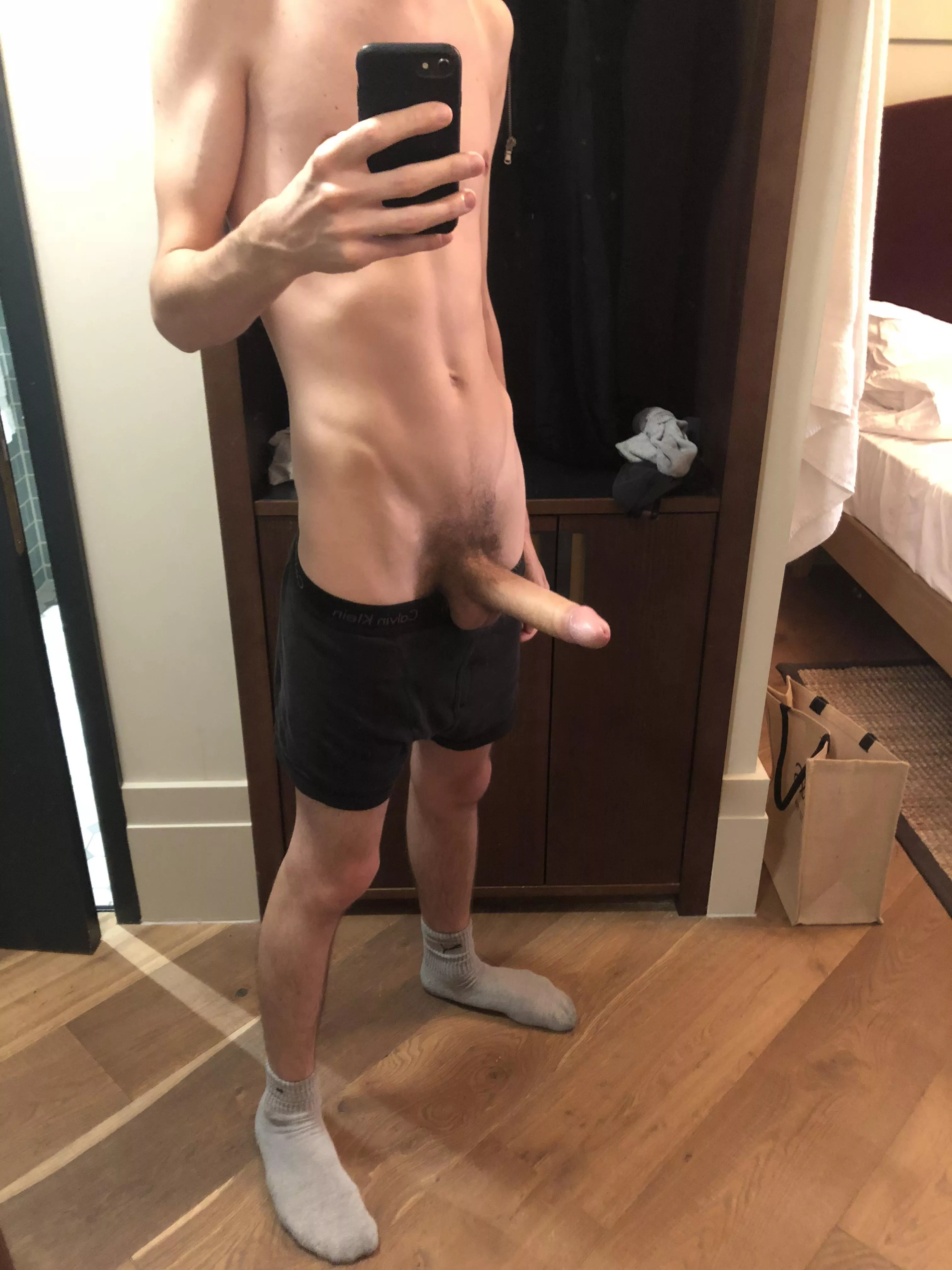 28 year old lad. 8.5 inch cock.