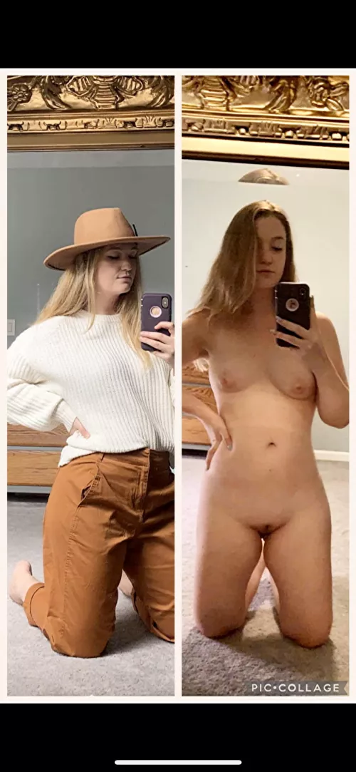 A little on/off 🙈 left or right? (f25)