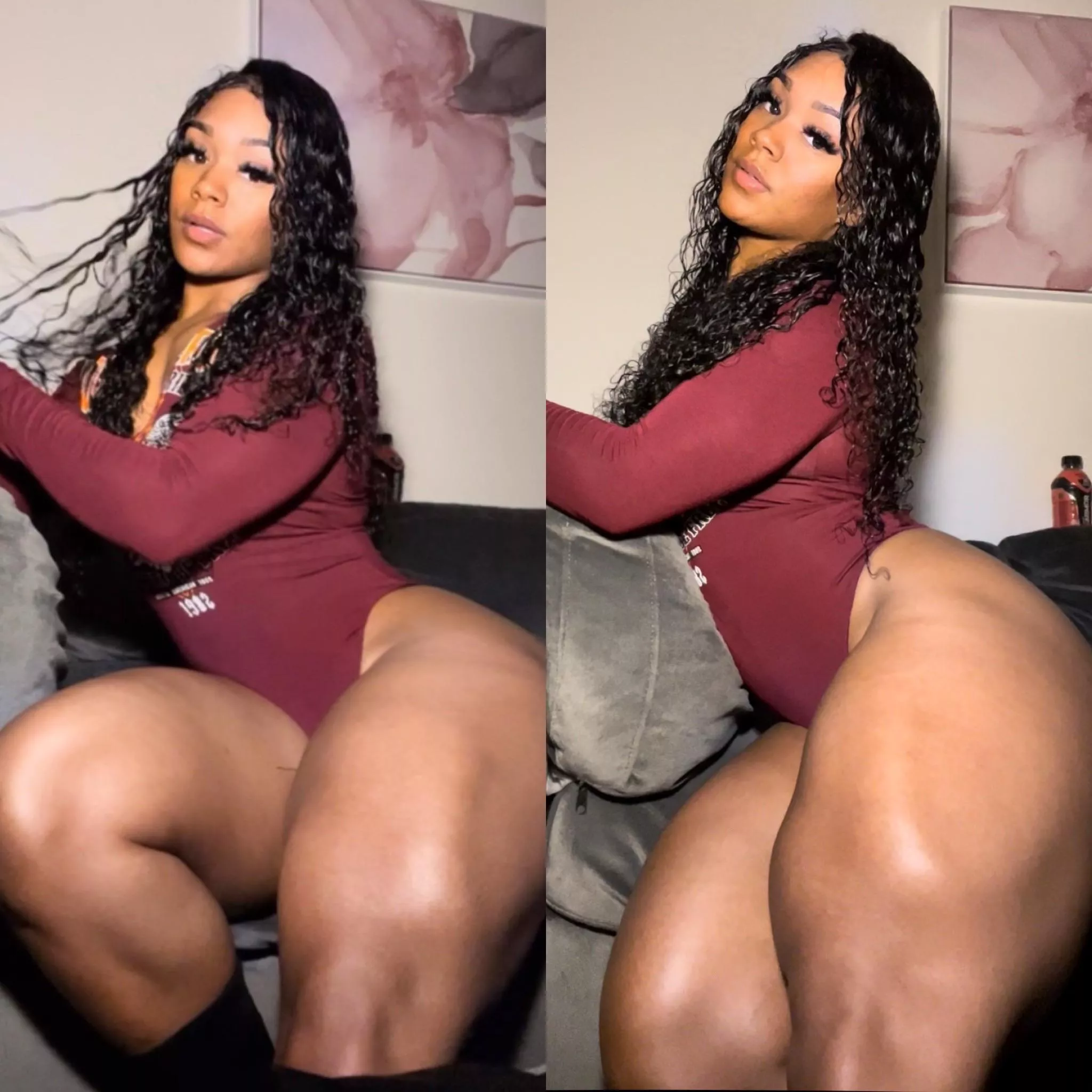 After training my legs