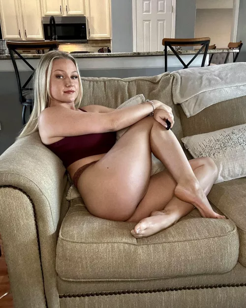 Am I teeny or is my couch just big?