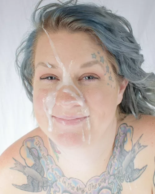 Amelia-Marie wearing semen