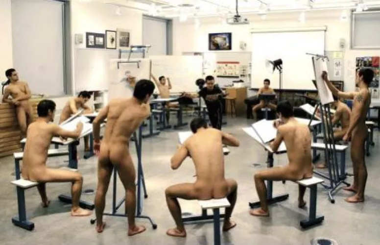 “Art class in reverse” …