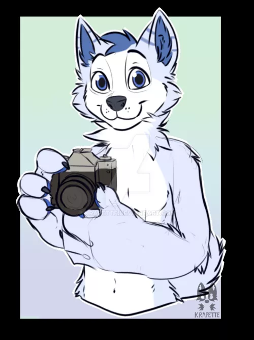 Bluey photographer [COMMISSION] (by Krapette)
