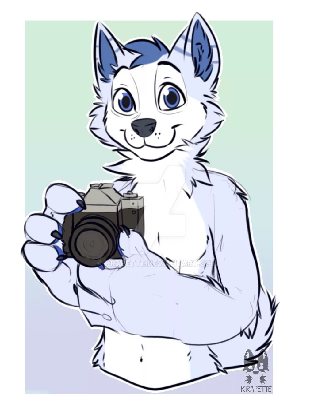 Bluey photographer [COMMISSION] (by Krapette)