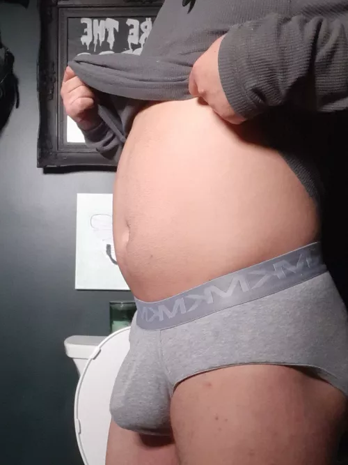 brief buldge this morning