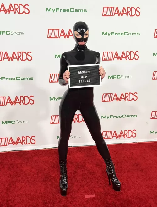 Brooklyn Gray at AVN Awards 2023