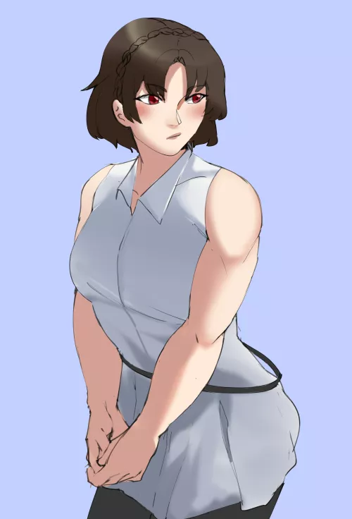 Buff Makoto (@Puzzled_artist) [Persona 5]