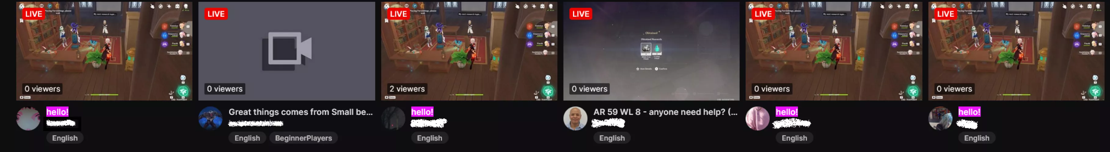 Can someone explain what this is? I keep seeing it examples of it all across twitch. Many accounts streaming the same footage, all created around the same time two months ago, all with 50 followers, all with Affiliate.