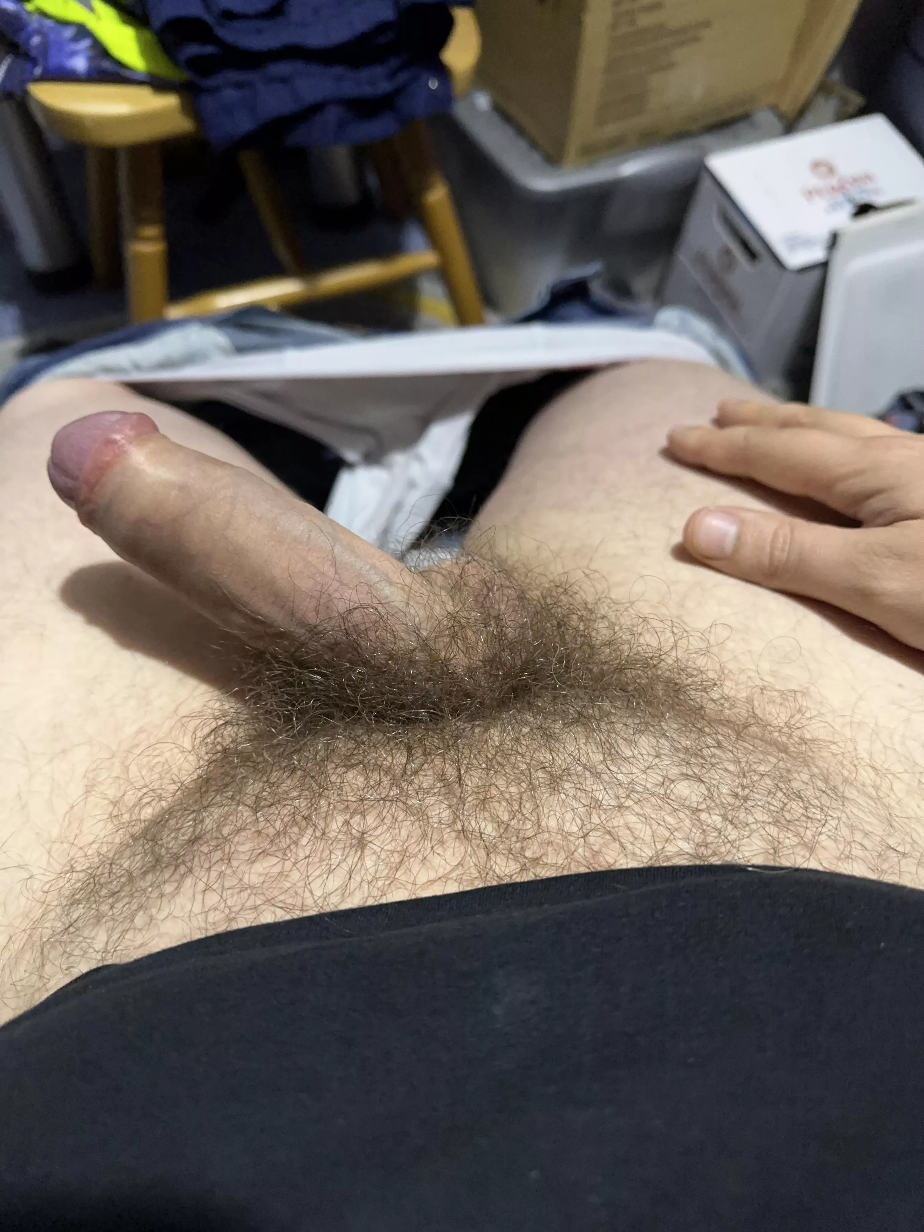 Chilling out with my pants down 😁