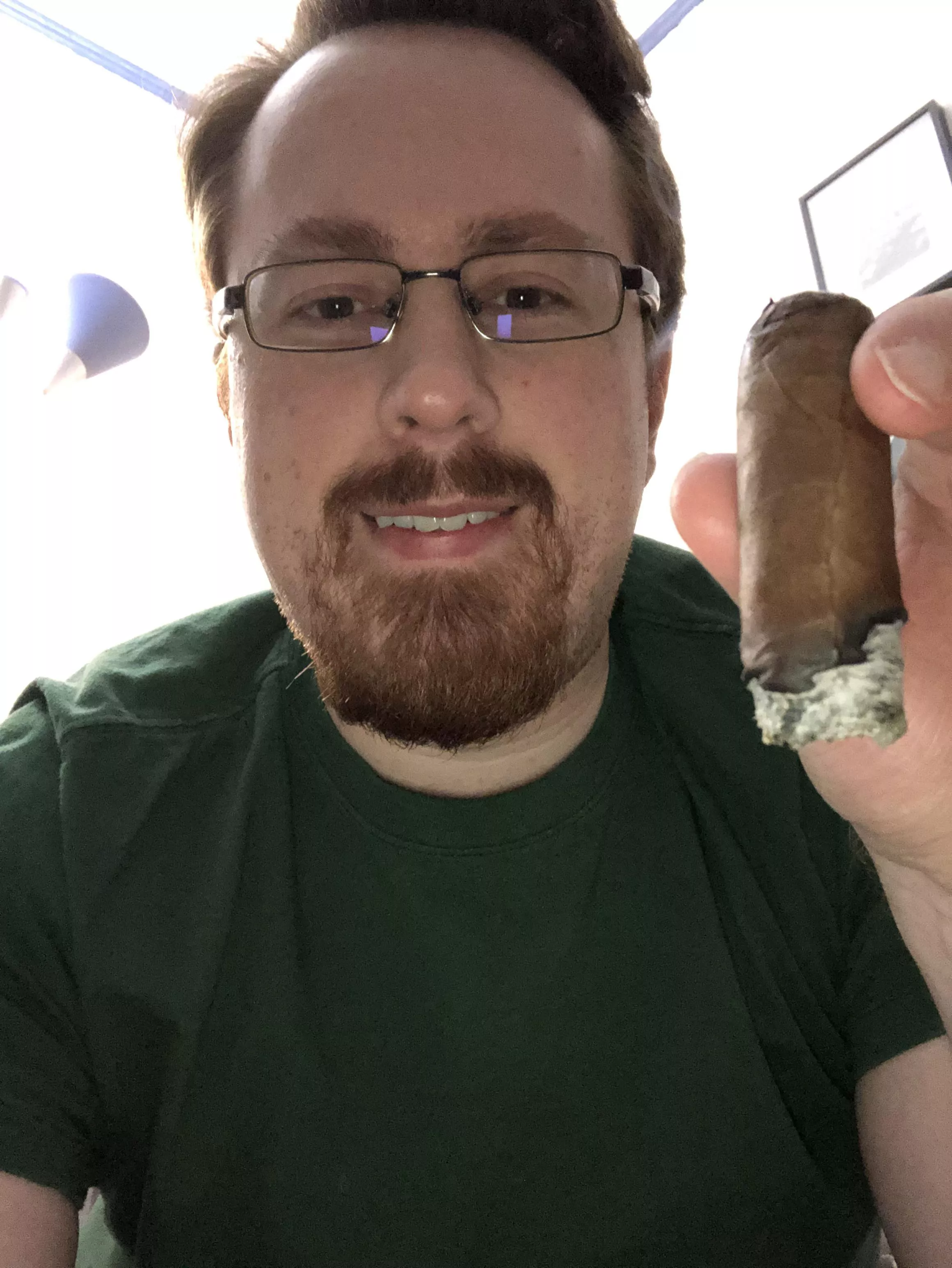Cigar time. Come say hi.