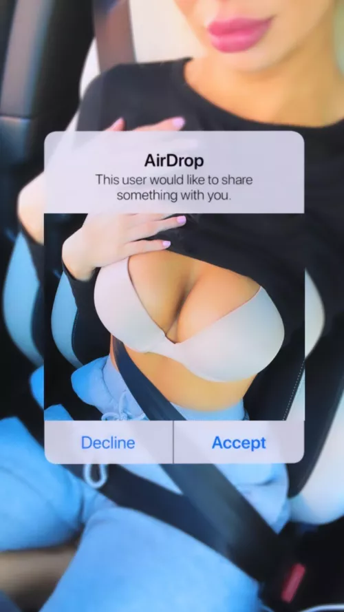 Cleavage AirDrop