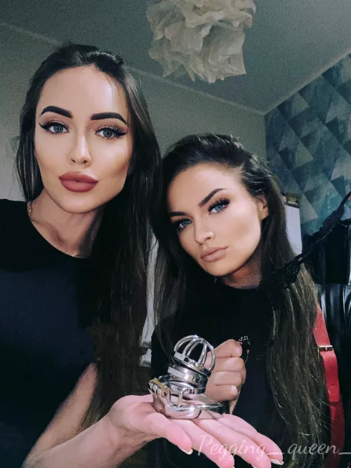 Do u want to be locked by me and my beautiful friend?