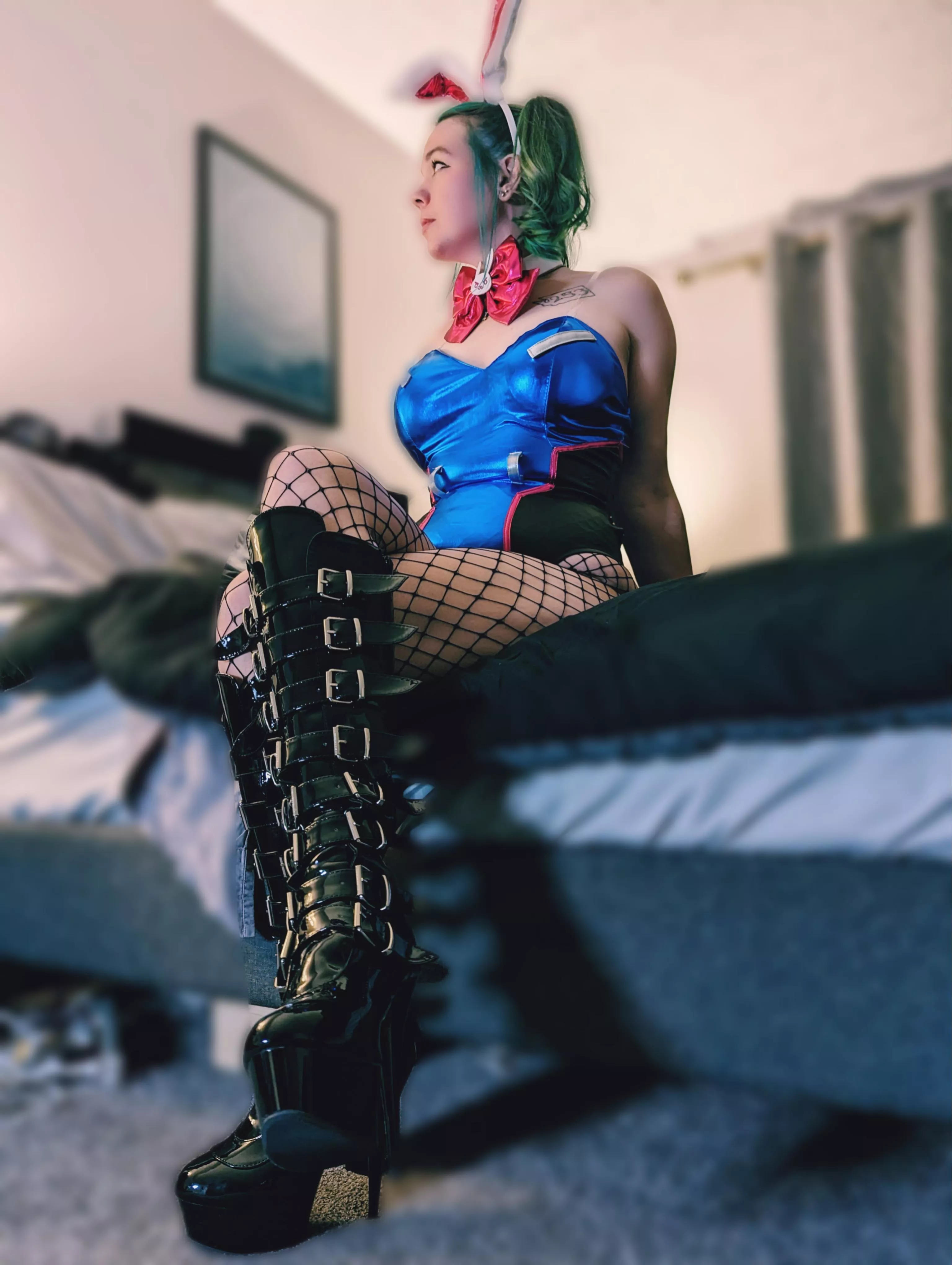 D.Va bunny by Mistress Alexis