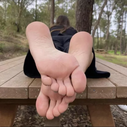 Enjoying the fresh air