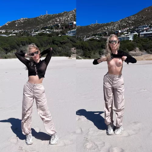 Every beach I visit I get naked