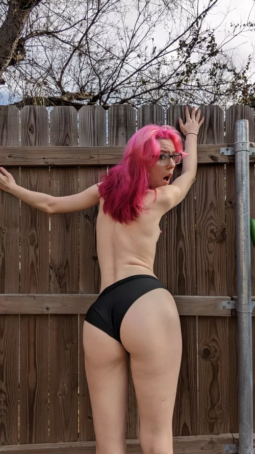 Fence fuckdoll