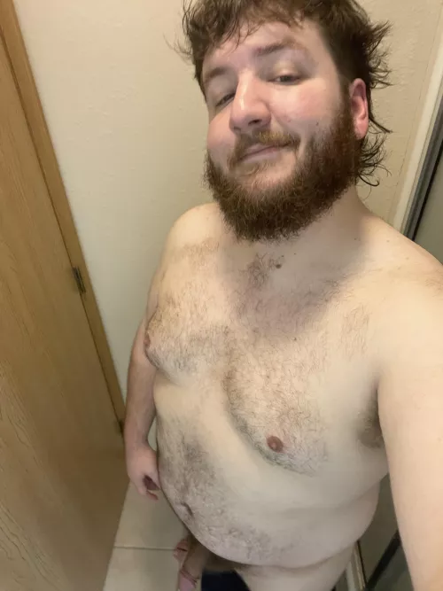 Fresh out of the shower 🥰
