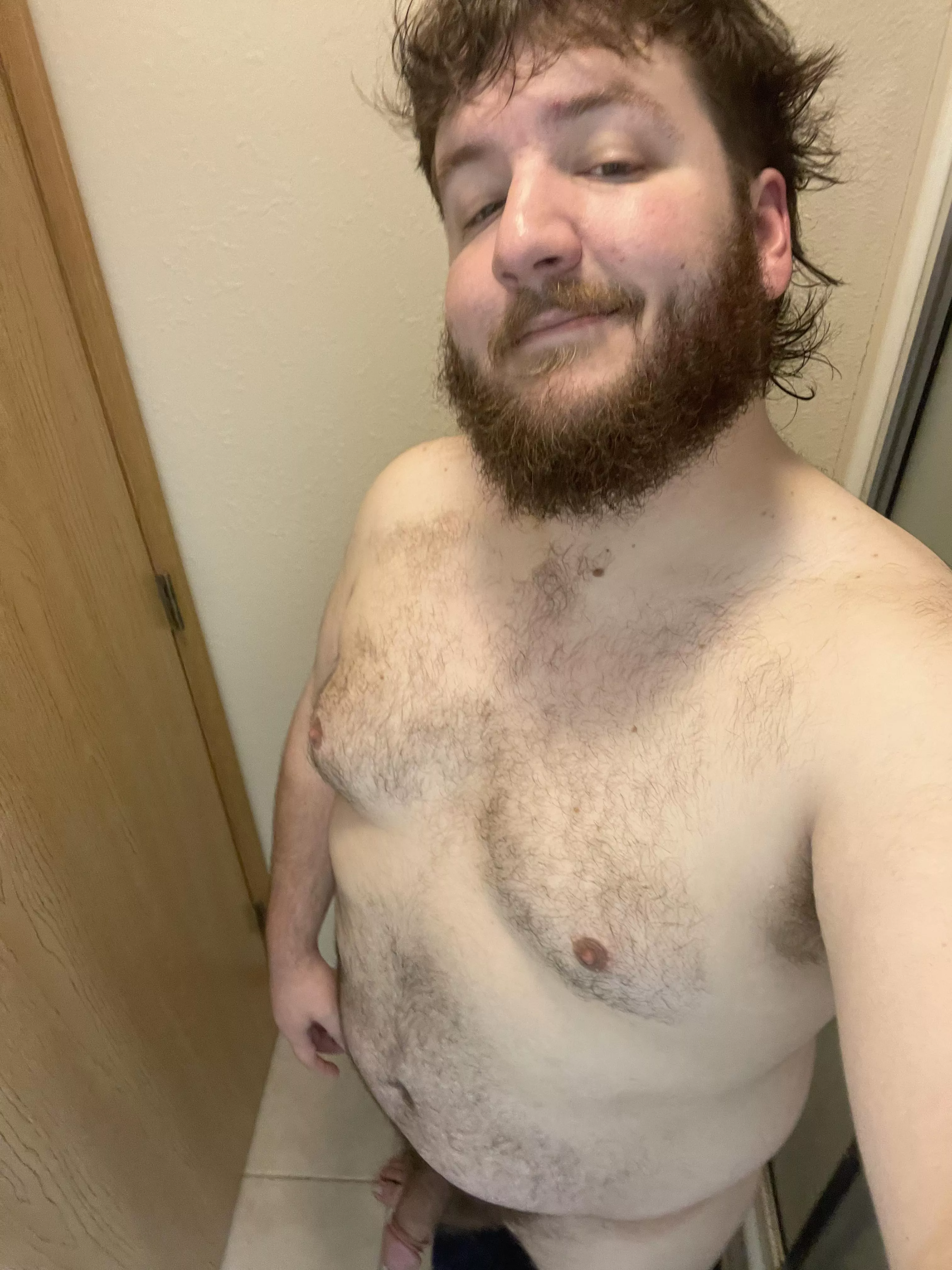 Fresh out of the shower 🥰