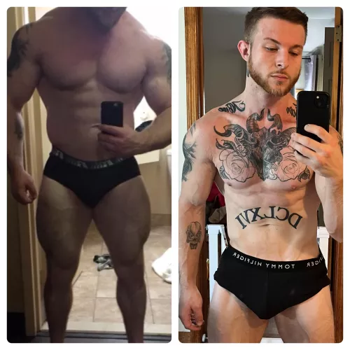 From power lifter to boxer. Which version of me looks best? 🤔