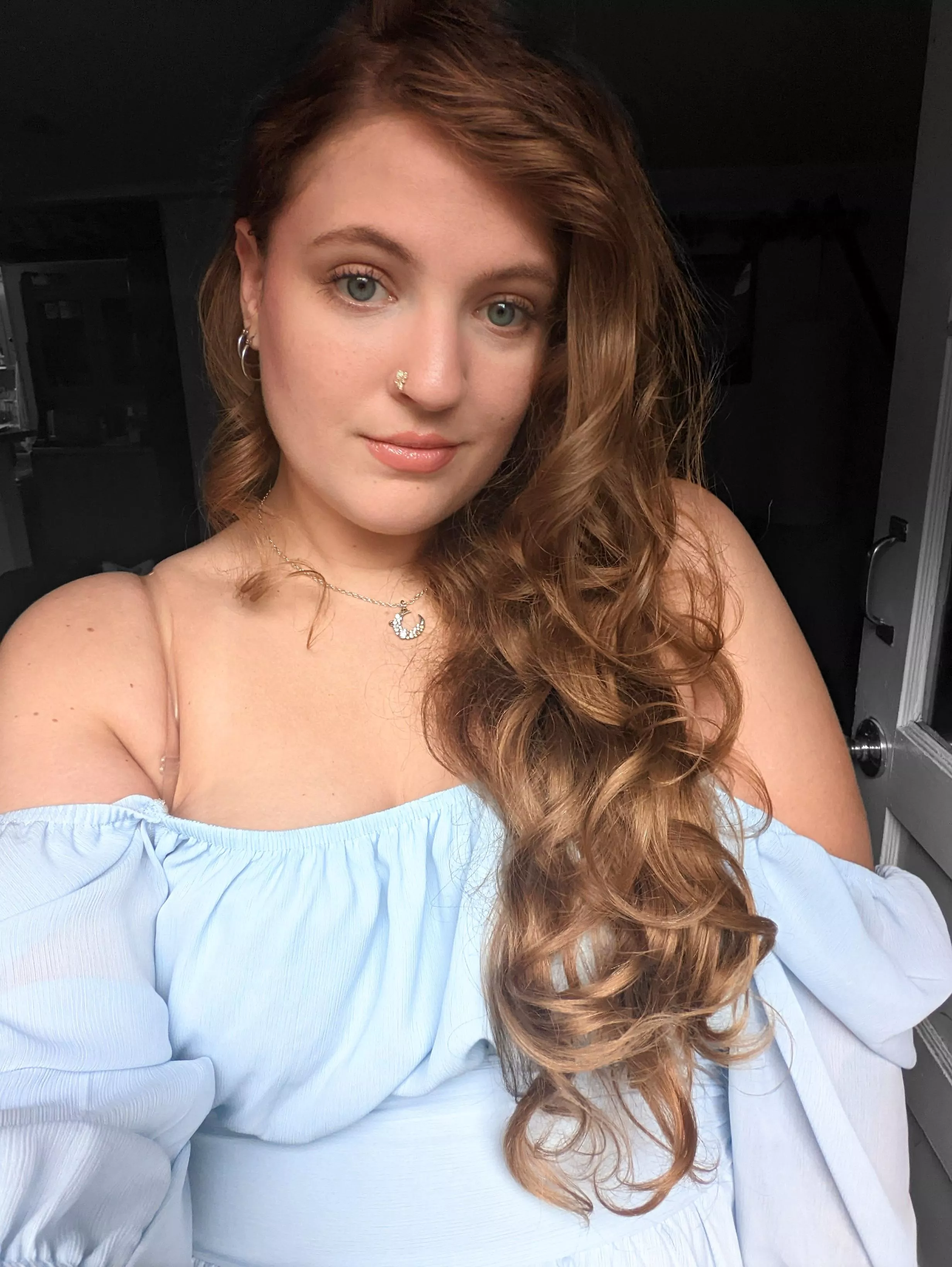 I felt so pretty in this outfit before a date