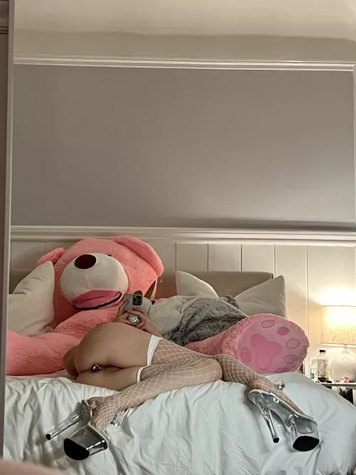 I had a few drinks and you find me in bed like this, what are you doing?